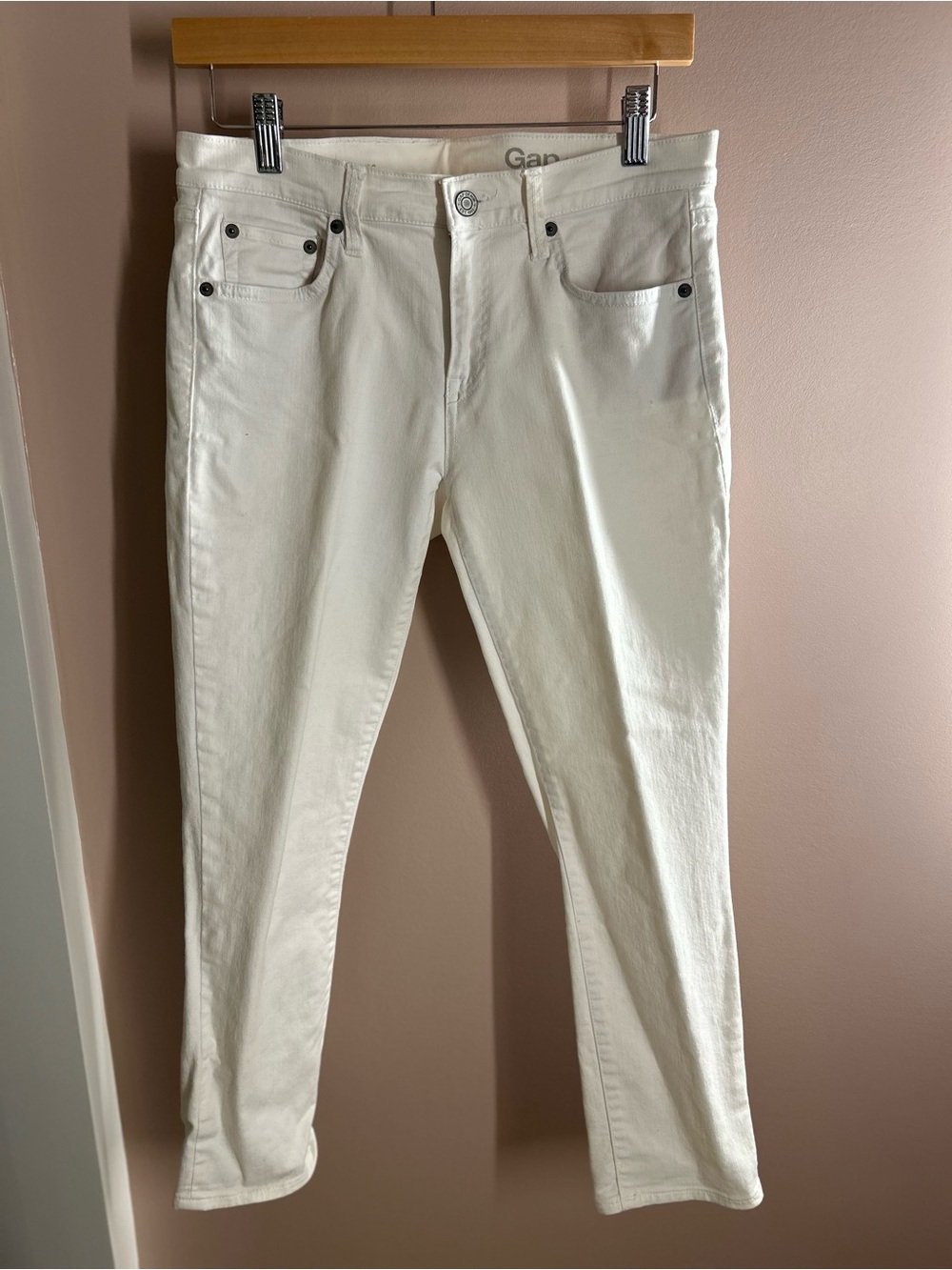 GAP Women High Rise Jeans White